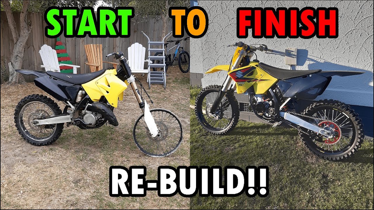 Building my 2008 RM125 in 15 Minutes!!