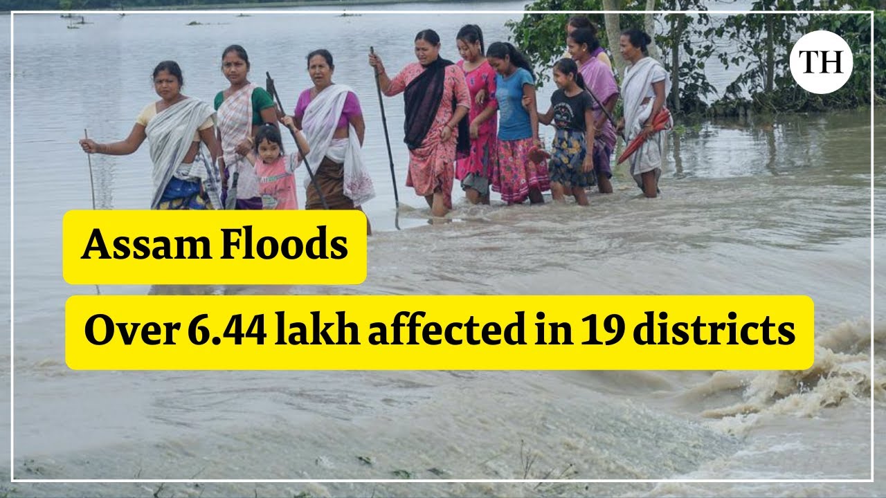 Assam Floods: Over 6.44 lakh affected in 19 districts