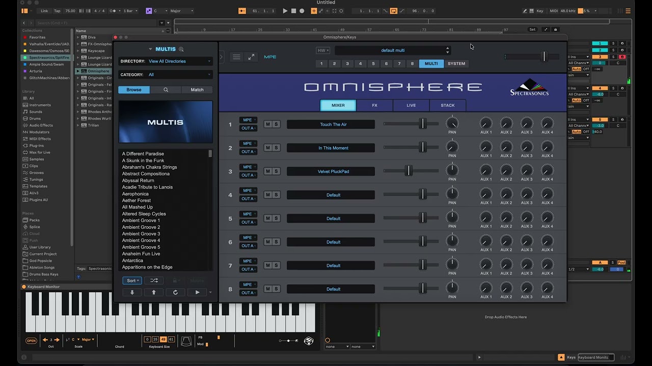 Using Multi in Omnisphere 3 to layer presets is 🔥🔥🔥🔥🔥
