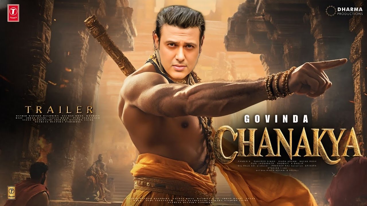 CHANAKYA - Official Trailer | 2025 | Govinda | Deepika Padukone | Tabu | Paresh Rawal | New Movie