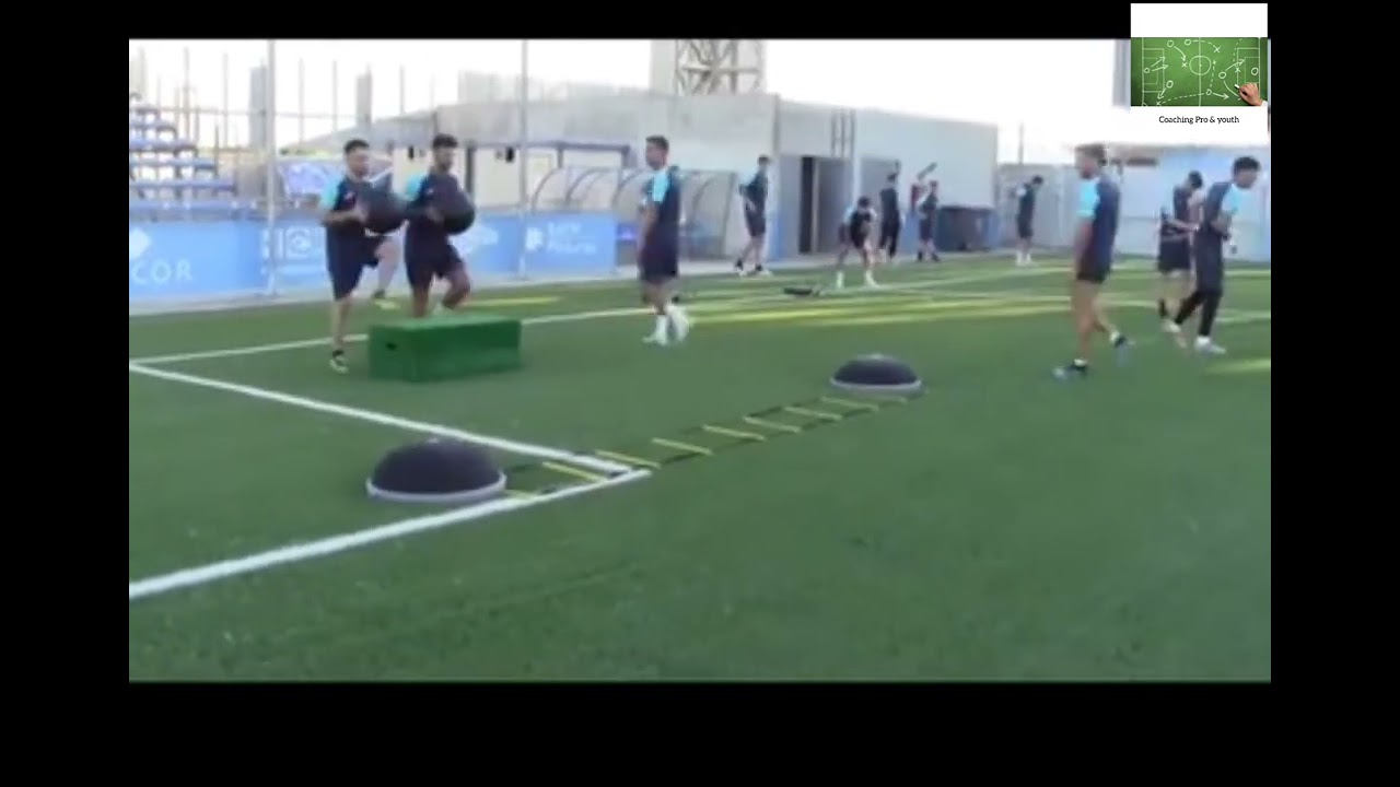 Travail de la force vitesse avec et sans ballon football