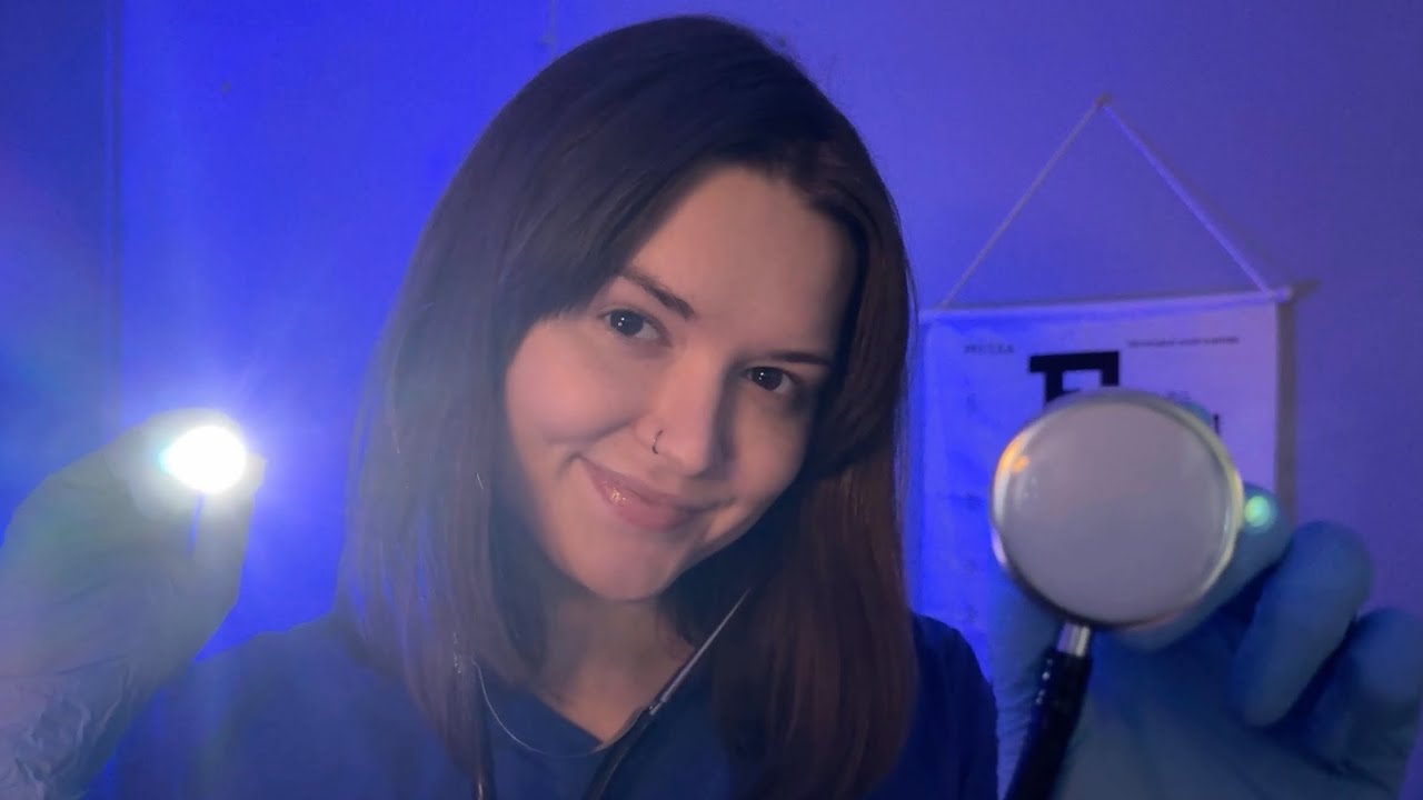 ASMR 10 Minute Cranial Nerve Exam 👁️ Soft Spoken