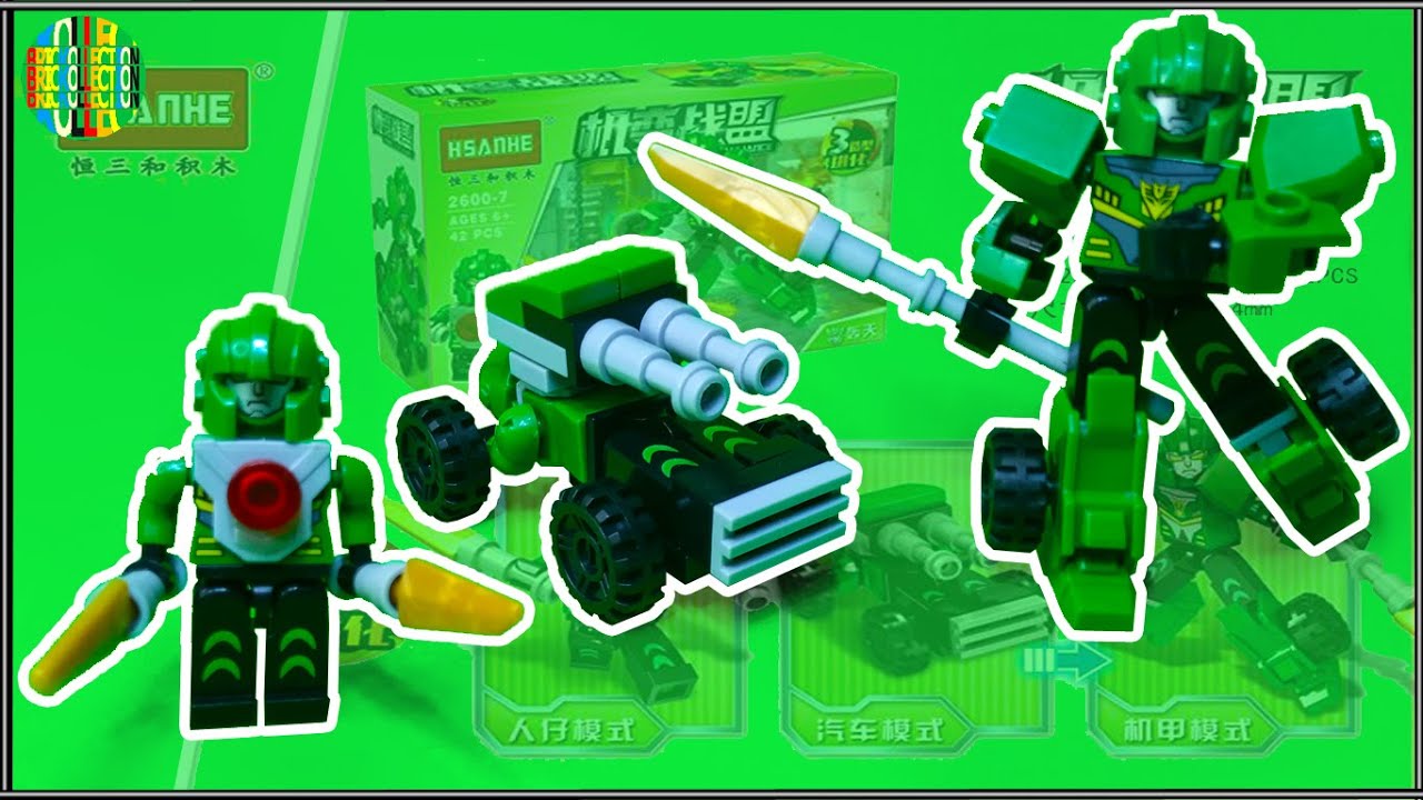 Transformers Onslaught Customized Minifigure LEGO Bricks Compatible │ Brickollection