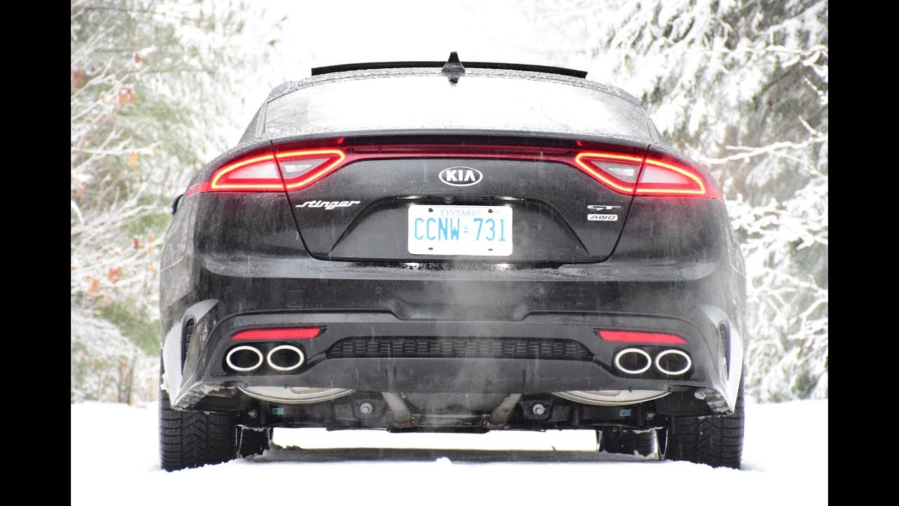 2018 Kia Stinger GT Limited Winter Test Drive Review