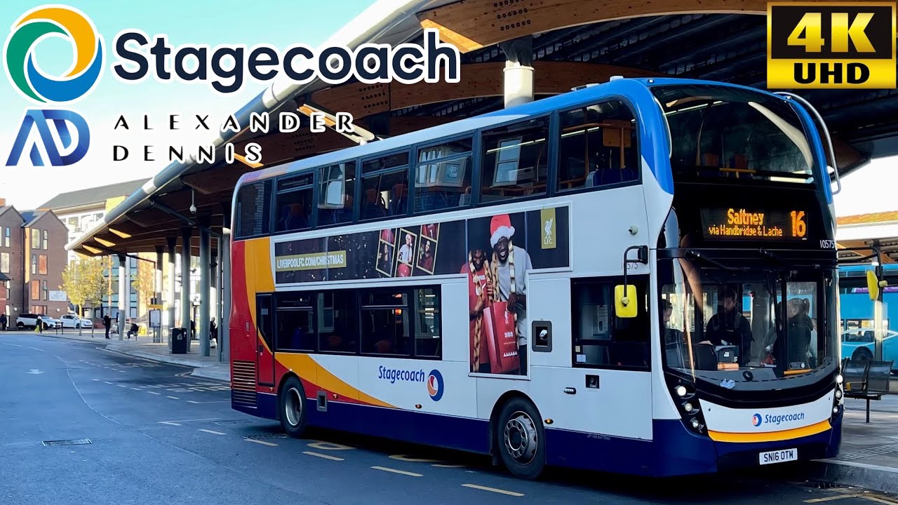 [Stagecoach Merseyside: 16 Chester Interchange to Saltney via Handbridge & Lache] ADL Enviro400MMC