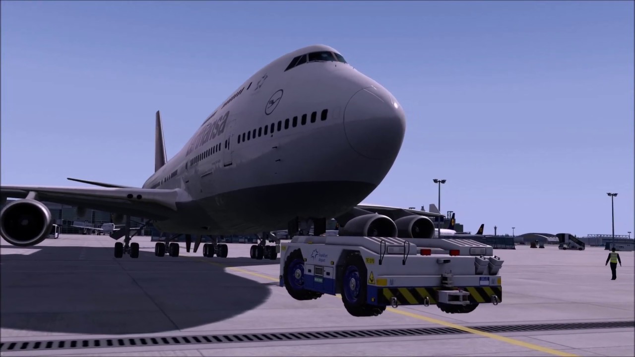 [P3D V4.5] Lufthansa Flug LH492 von Frankfurt nach Vancouver - Boeing 747-400