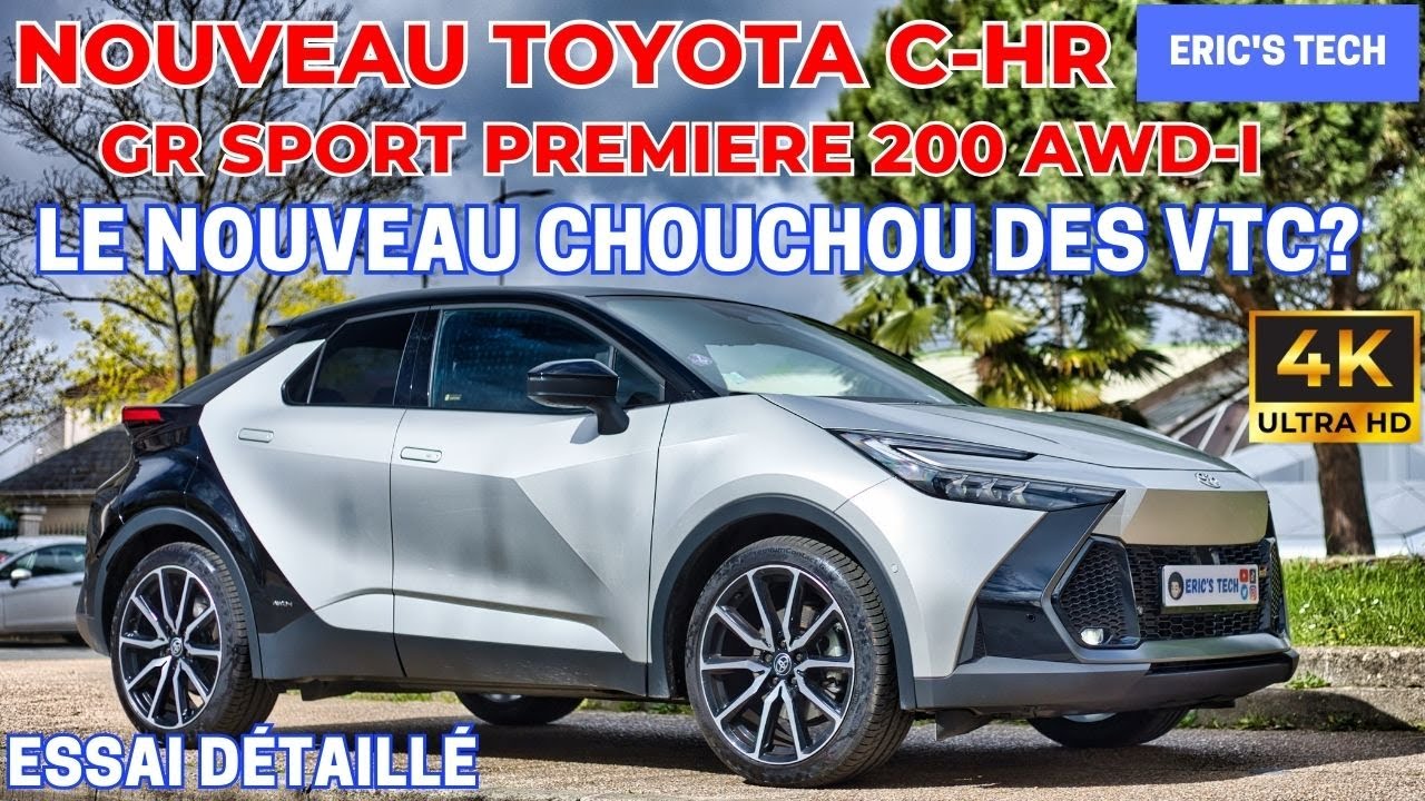 Nouveau Toyota C-HR GR Sport Première 200 AWD-i - Le nouveau chouchou des VTC?
