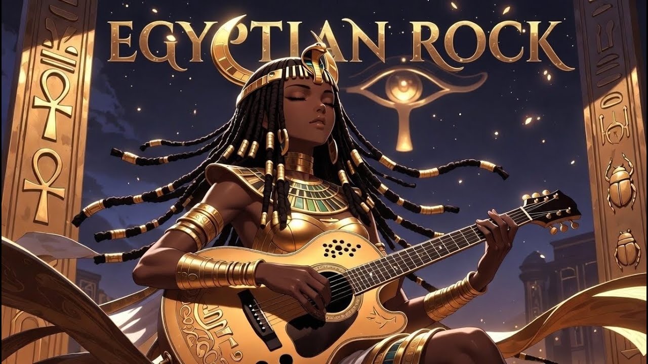 Ancient Egyptian Rock 🎸 Dark Desert Riffs