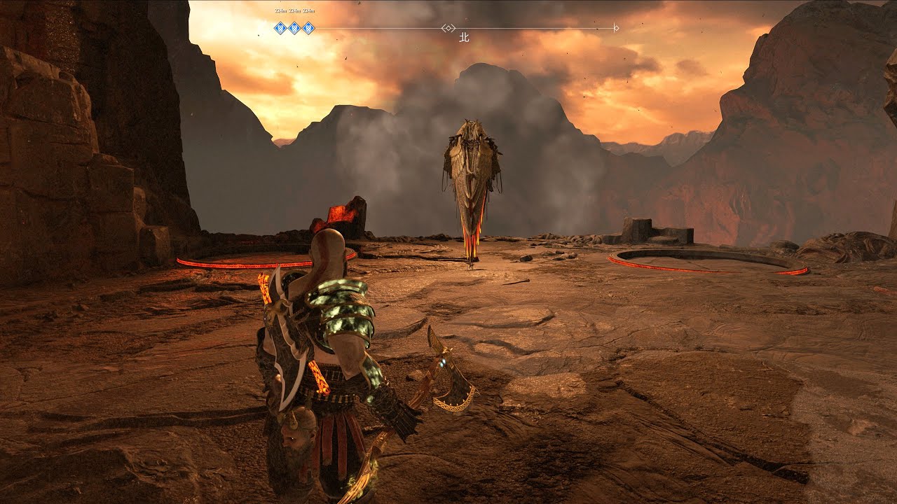 【战神4】奎托斯 VS 女武神·格恩达尔！精彩BOSS战 | 【戰神4】奎托斯 VS 女武神·格恩達爾！精彩BOSS戰！（2K最高畫質）