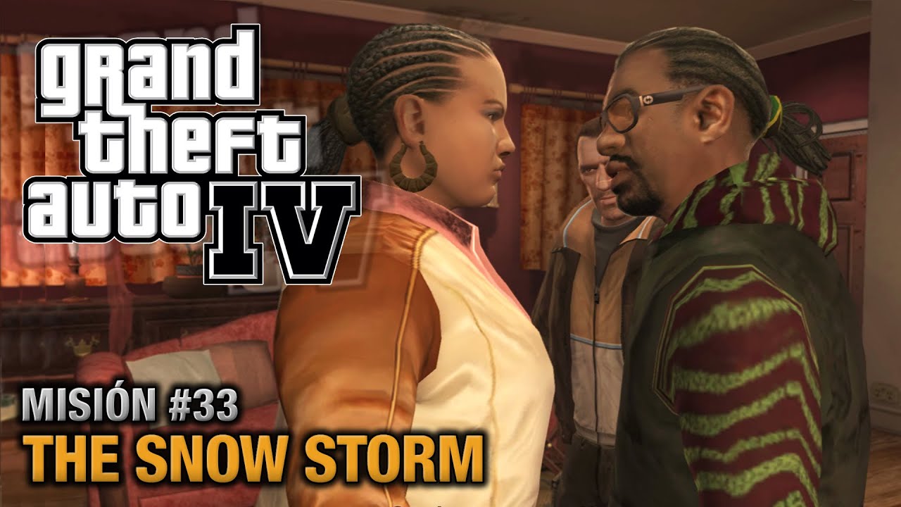 GTA 4 - Misión #33 - The Snow Storm (Español - 1080p 60fps)