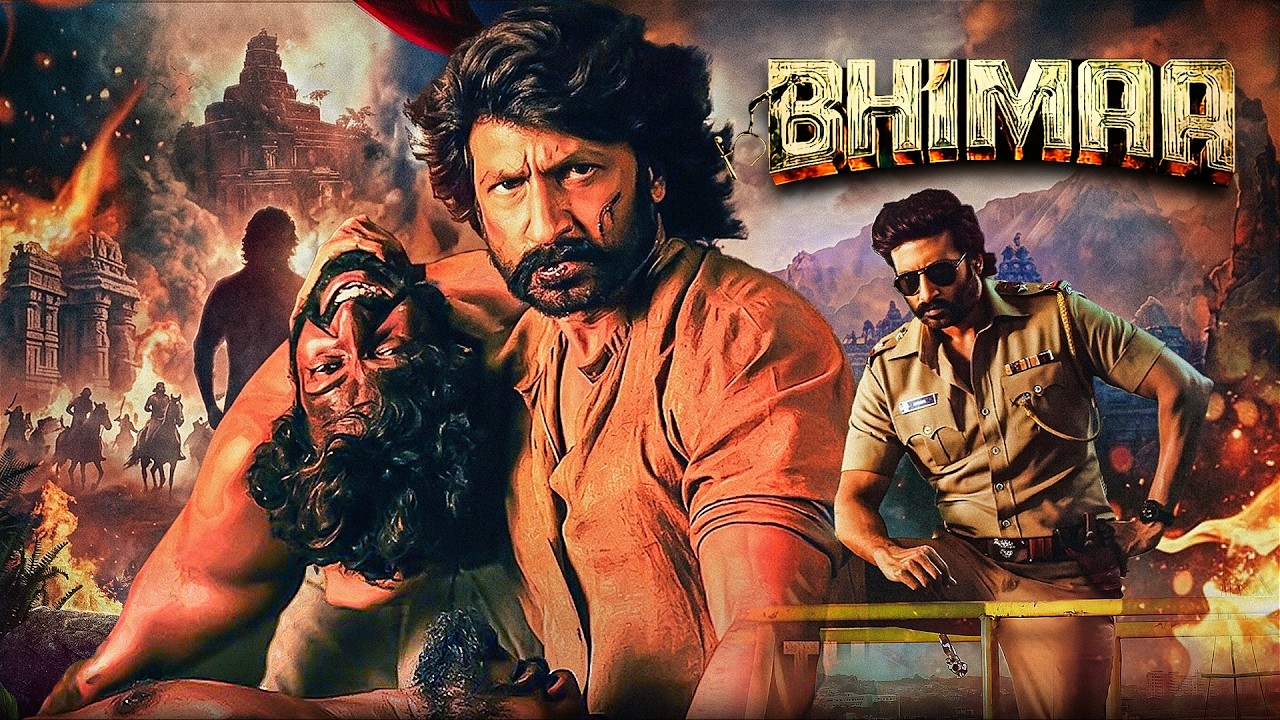 BHIMAA | South's Ultimate Action Blockbuster Movie | Gopichand,  Malvika Sharma | South Action Hit