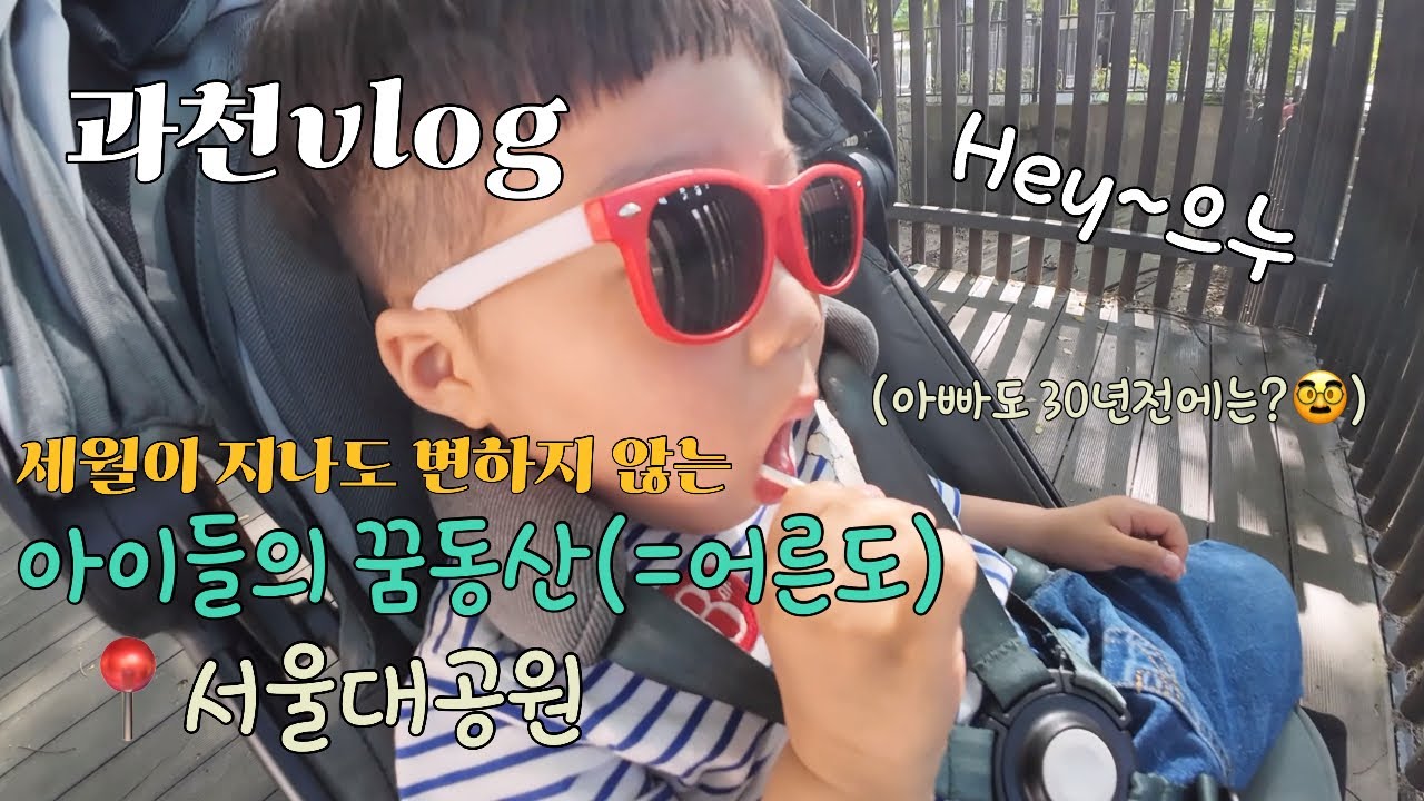 육아VLOG 인생31개월 호랑이 기린 만나고 왔어요.인생 첫 동물원픽!?  과천서울대공원