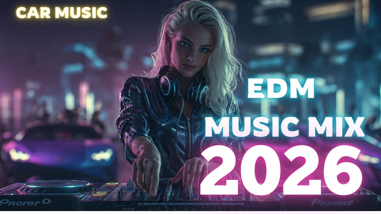 EDM-музыкальный микс - Клубный хит | Музыка для автомобиля с усиленными басами | EDM-музыкальный ...
