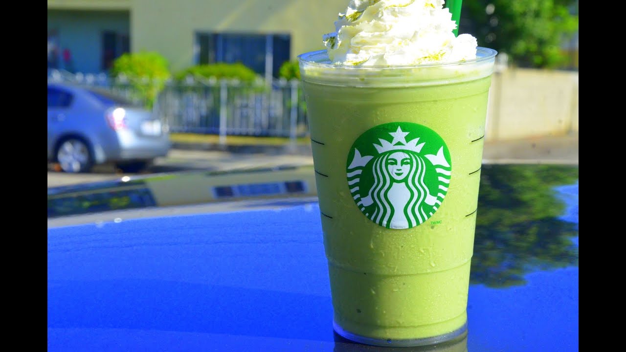 How to Make Starbucks Green Tea Frappuccino สตาร์บัค กรีนที แฟรบปูชิโน่