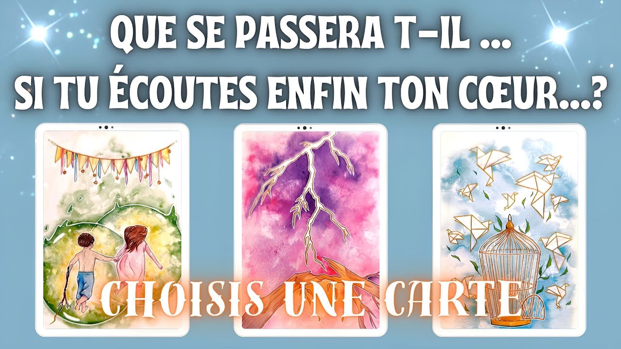 ET SI J'ÉCOUTAIS ENFIN MON CŒUR...💗 #guidance #cartomancie #tarot #mariecartomancieetcompagnie