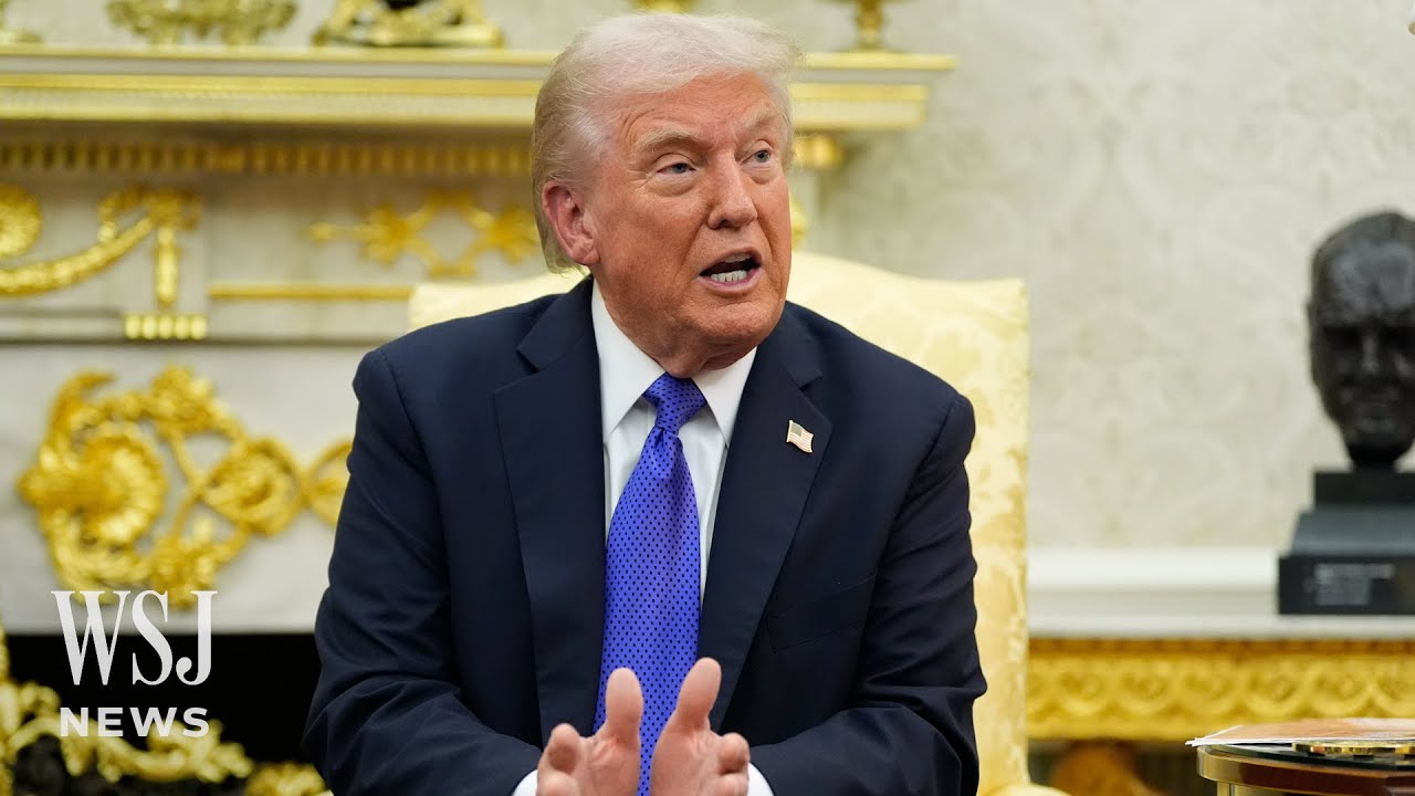 Trump Announces &lsquo;Massive&rsquo; New Sanctions on Russian Oil Companies | WSJ News