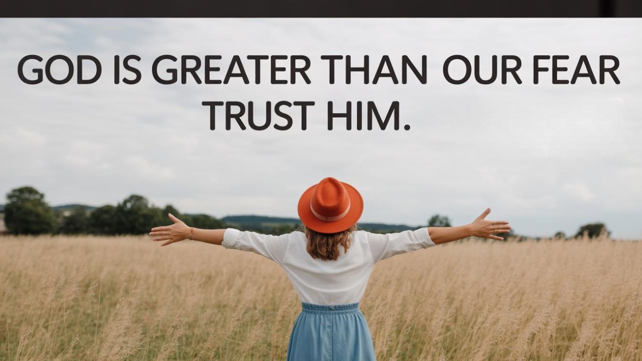 WHAT HAPPENS WHEN YOU TRUST GOD INSTEAD OF FEAR?