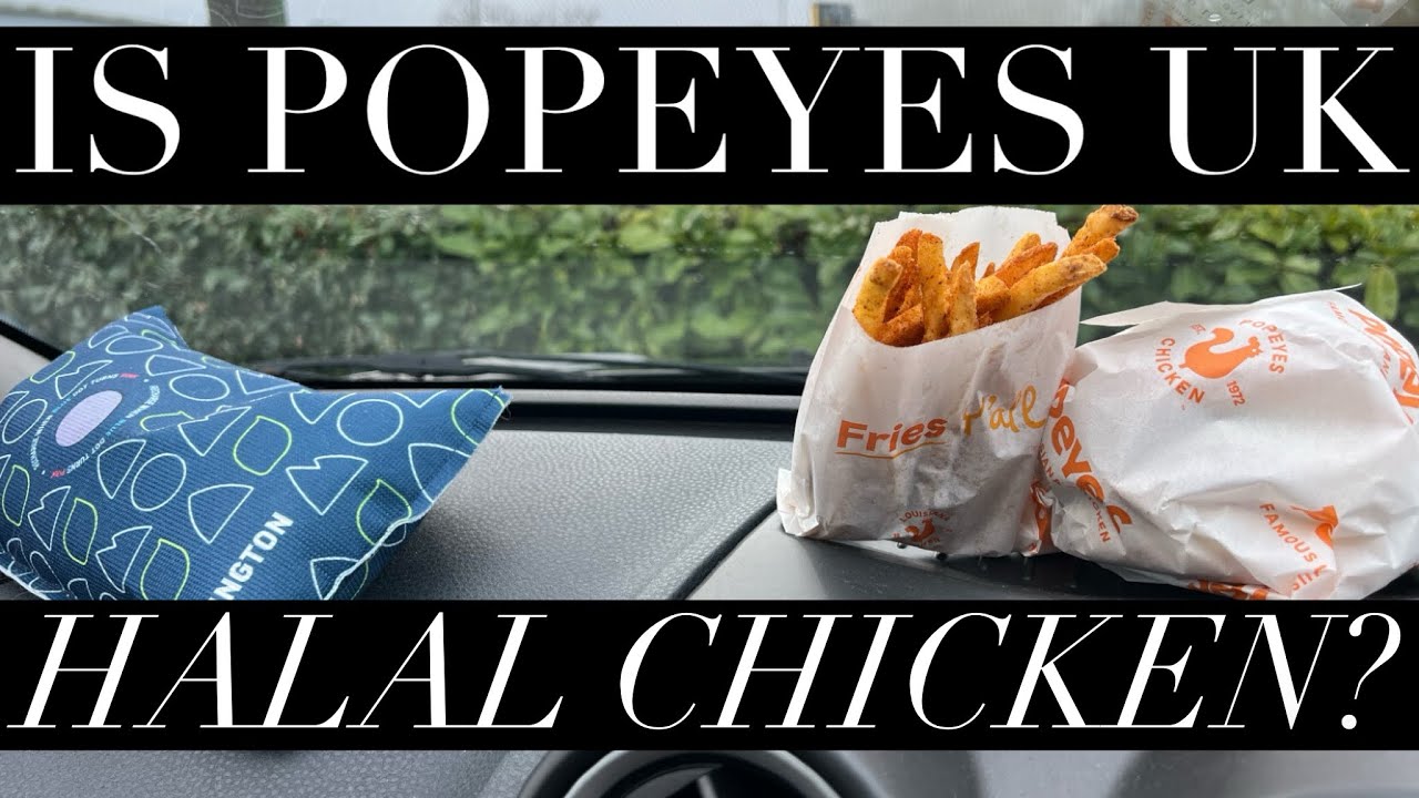 Является ли курица Popeyes Chicken в Великобритании халяльной? Имеет ли это значение? , Обзор сэн...