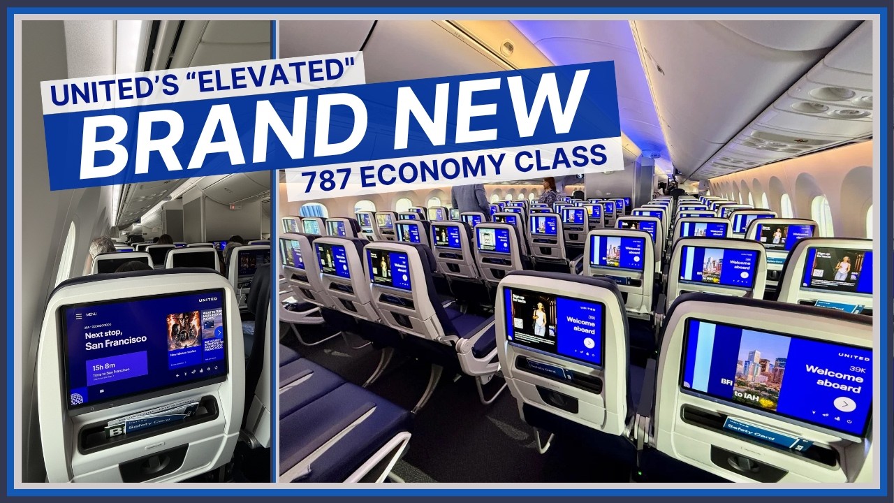 How Good is United's New Economy Class? | Singapore to San Francisco