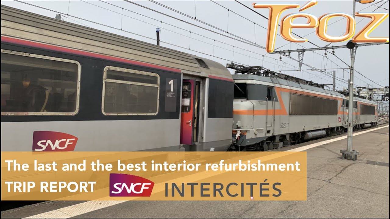 Насколько хороши последние отремонтированные вагоны Corail от SNCF?