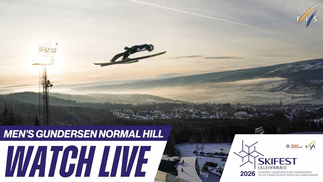LIVE | Lillehammer (NOR) - M - Ind.  Normal Hill - FIS Nordic Junior Ski World Championships