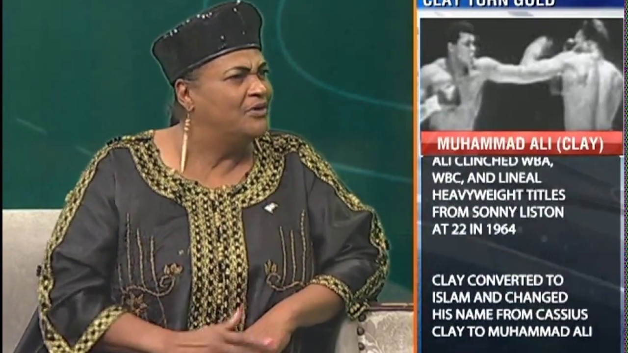 Khalilah Camacho Ali ( Former Wife of Great Muhammad Ali Clay ) in Sports Extra Special Pakistan