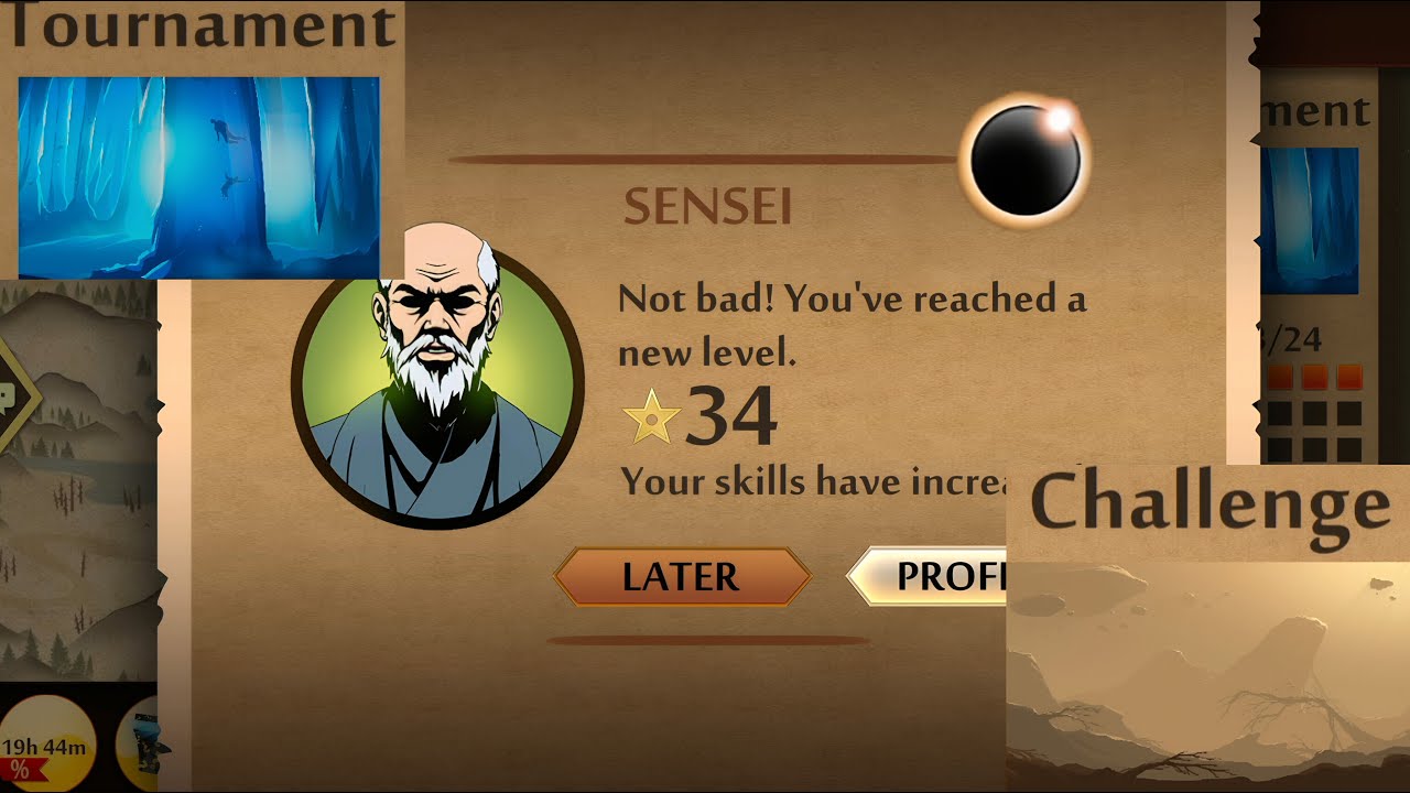 SHADOW FIGHT 2 - Tournaments 9-12 and Challenges 3-7 | LEVEL UP | ECLIPSE/NORMAL | IMPOSSIBLE
