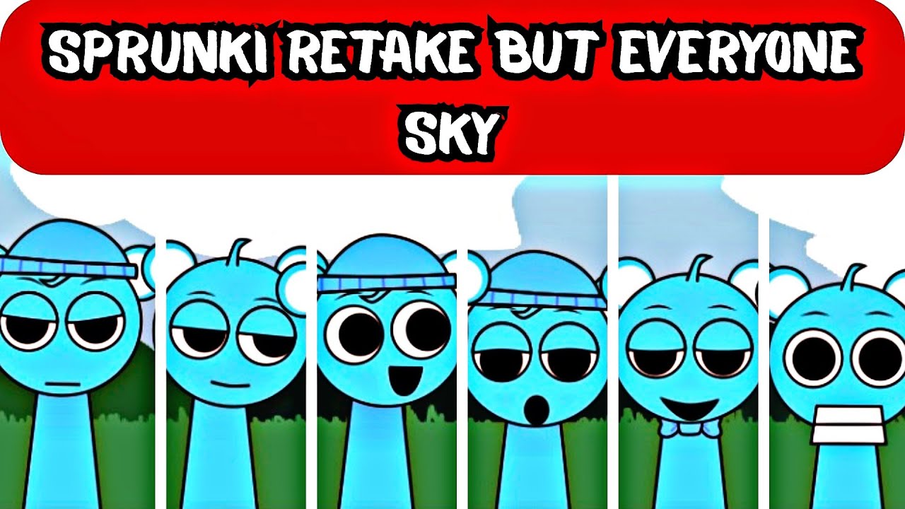 SPRUNKi Retake but Everyone is Sky and the Whole Vibe Completely Changes