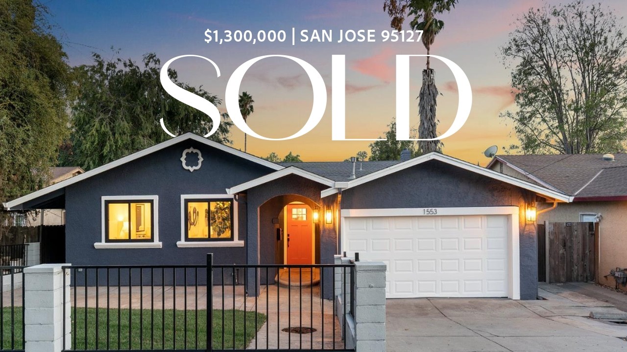 Sold! San Jose Bay Area California Real Estate - Million Dollar Listings