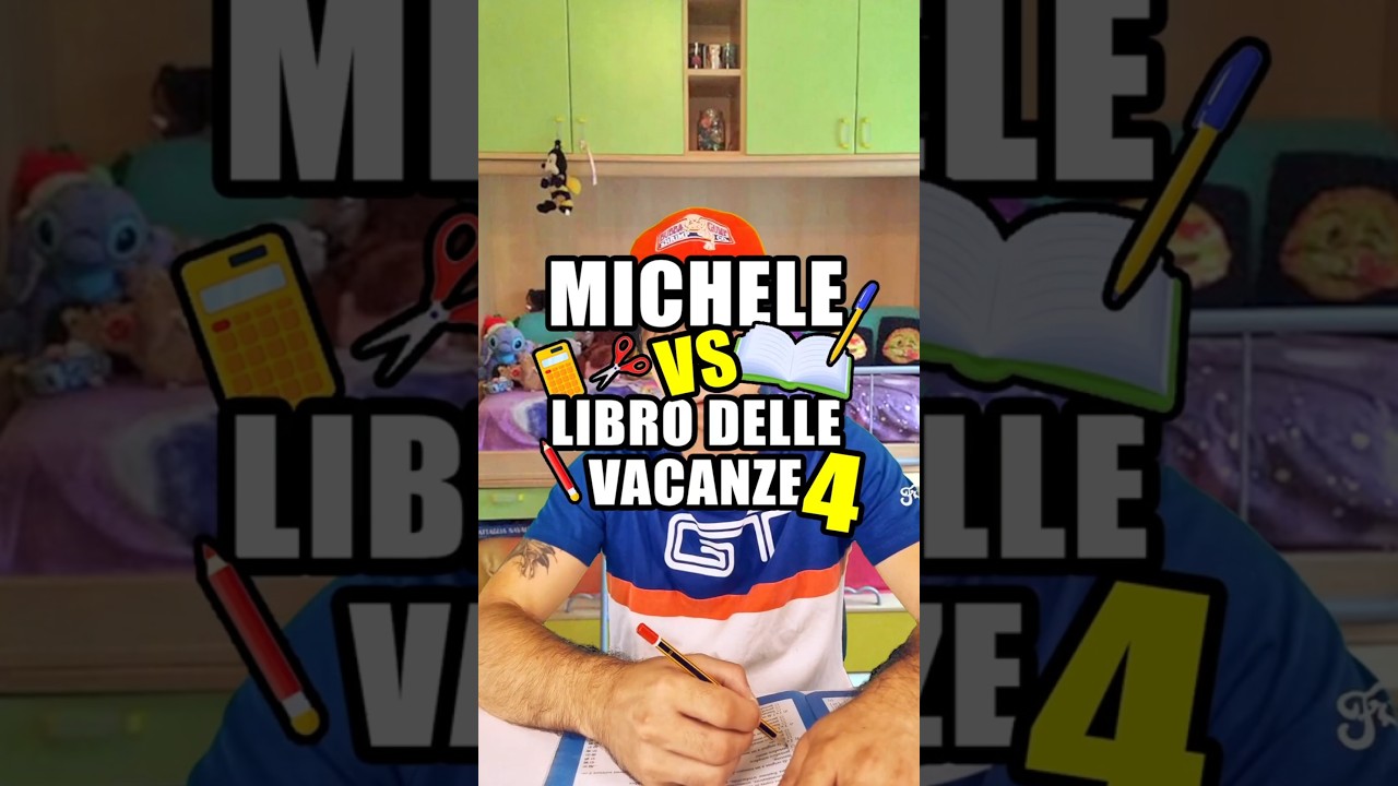 Michele vs Libro delle vacanze 📖 #4