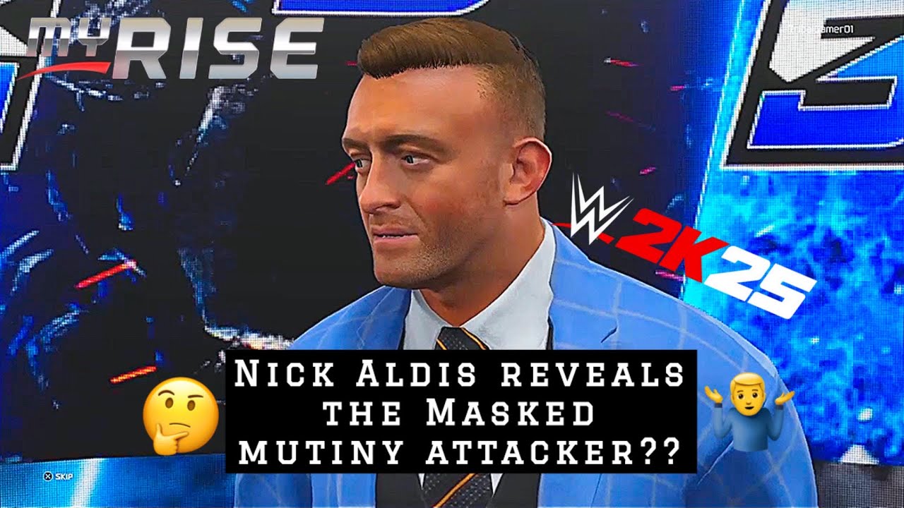 WWE 2K25 MyRise Part 5: The Masked Mutiny is revealed to be???