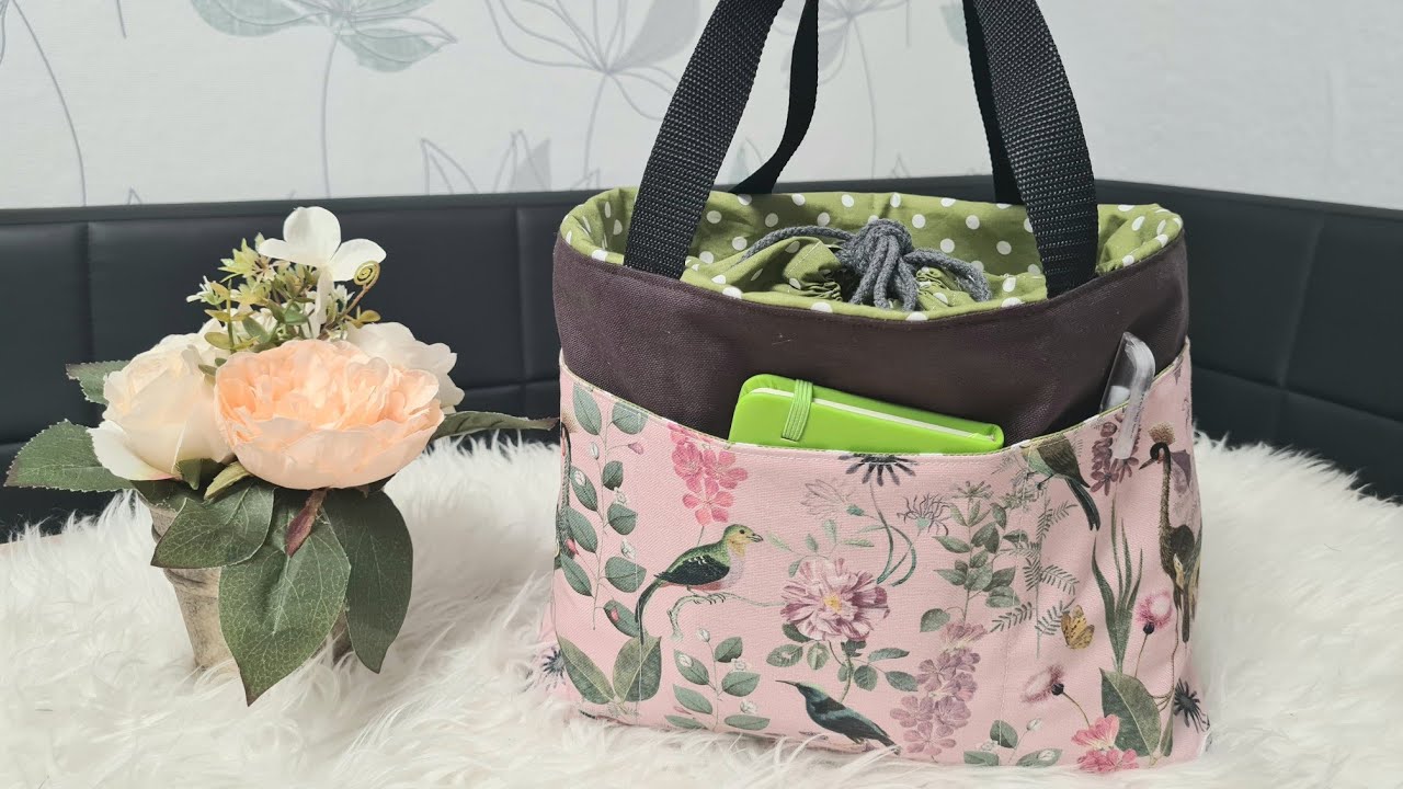 Сумка для покупок DIY | Сумка для завтрака DIY | Пошив сумок
