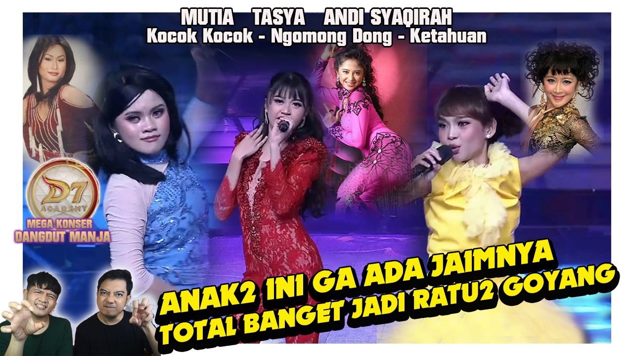 TOTAL BANGET !! Tasya, Mutia & Andi Syaqirah. Inilah sifat asli mereka. Gesrek semua wkwkwk