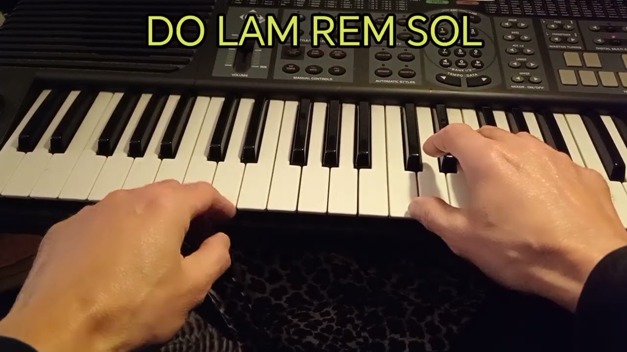 Primi 4 accordi da sapere al pianoforte 