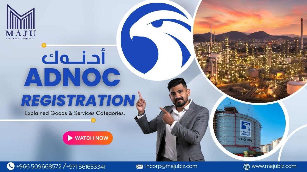 ADNOC Vendor Registration 2025: Requirements, Categories & Classification