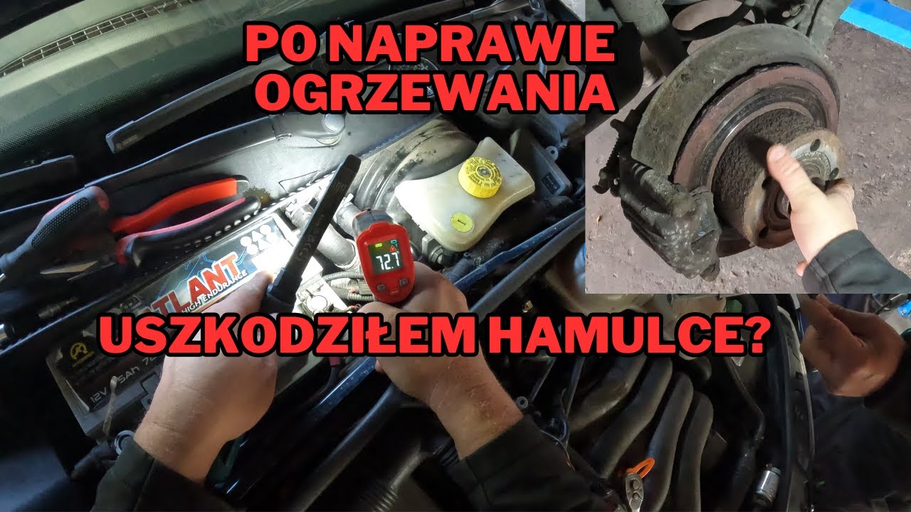 Po naprawie ogrzewania czy uszkodziłem hamulce?