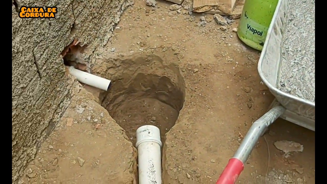 Como fazer caixa de gordura simples e fácil.Construindo meu barraco do zero com pouco dinheiro.