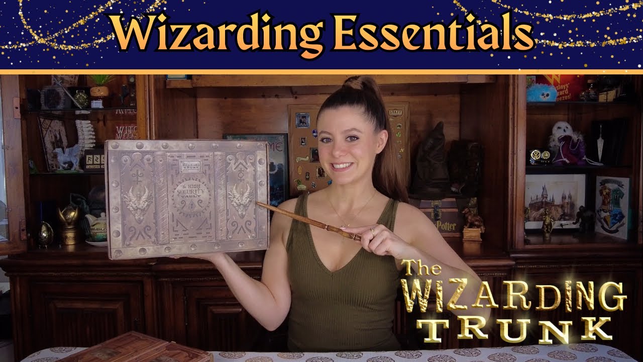 Распаковка ежеквартальной подписки The Wizarding Trunk 🪄📦