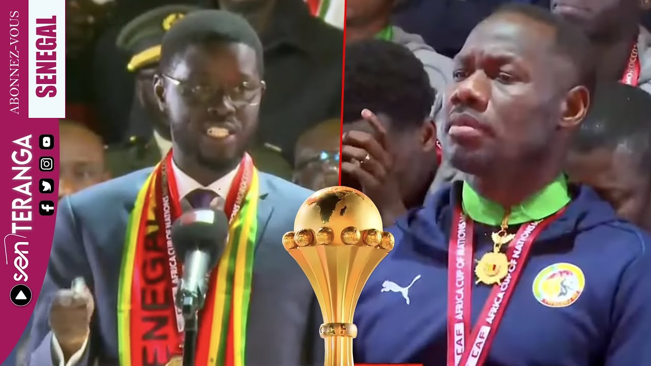 2éme Sacre des lions : Les mots forts de Diamaye Faye à Pape Thiaw...