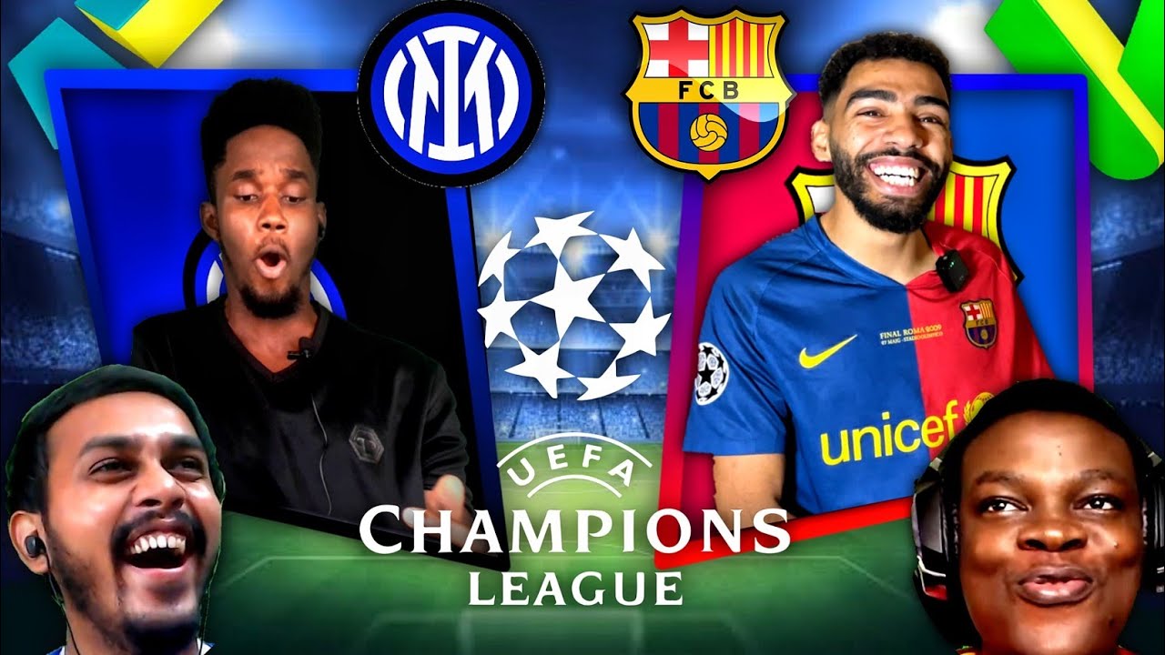 Prof BOF vs 9AL GAMES🤯 INTER vs BARCA UCL Semi Final 2nd Leg⚔️
