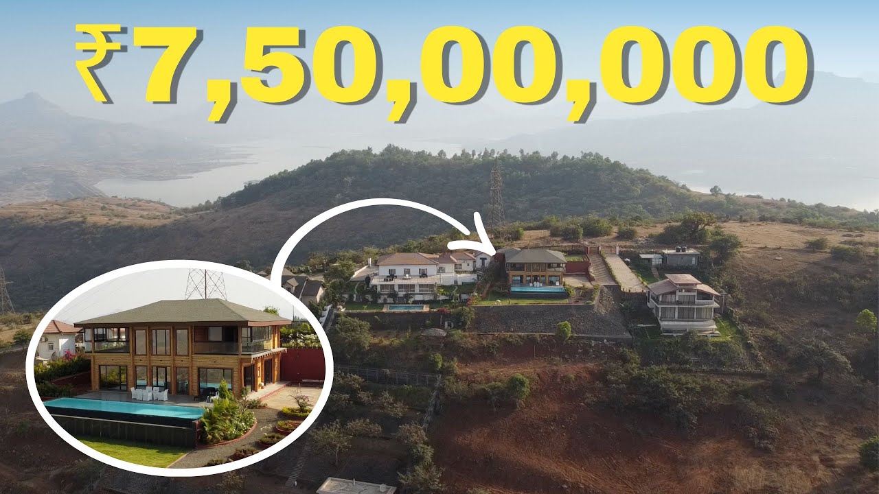 6 BHK Log House on a Hill For Sale In Lonavala