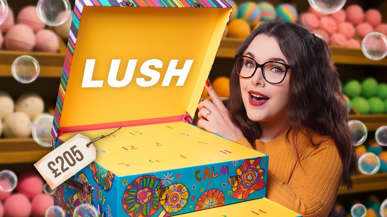 Адвент-календарь LUSH 2025 🫧 | 5-й день Адвента
