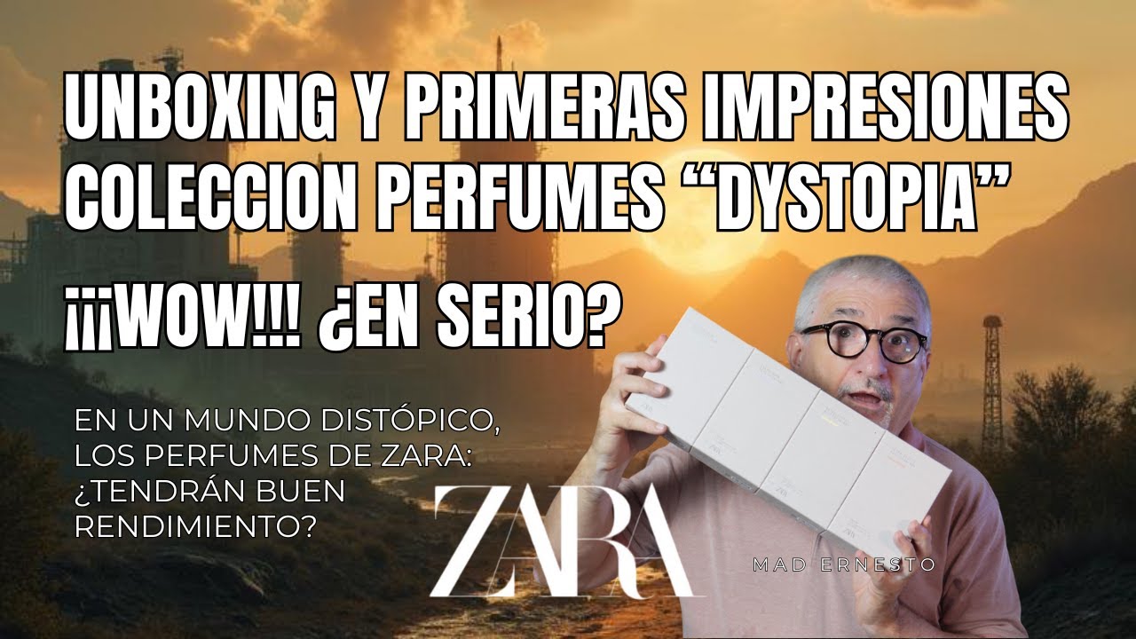 ¡ASI SI ZARA! ¡ASI SI! ACCIDENTADO UNBOXING COLECCION DYSTOPIA Y PRIMERAS IMPRESIONES ¡¡¡WOW!!!