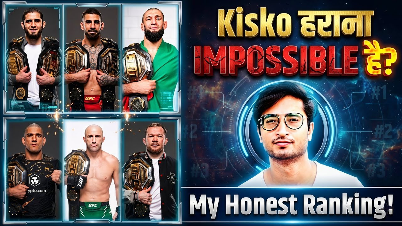 Kisko Harana IMPOSSIBLE Hai? 🤯 Meri Honest UFC Ranking! (Makhachev, Topuria, Pereira, Chimaev)