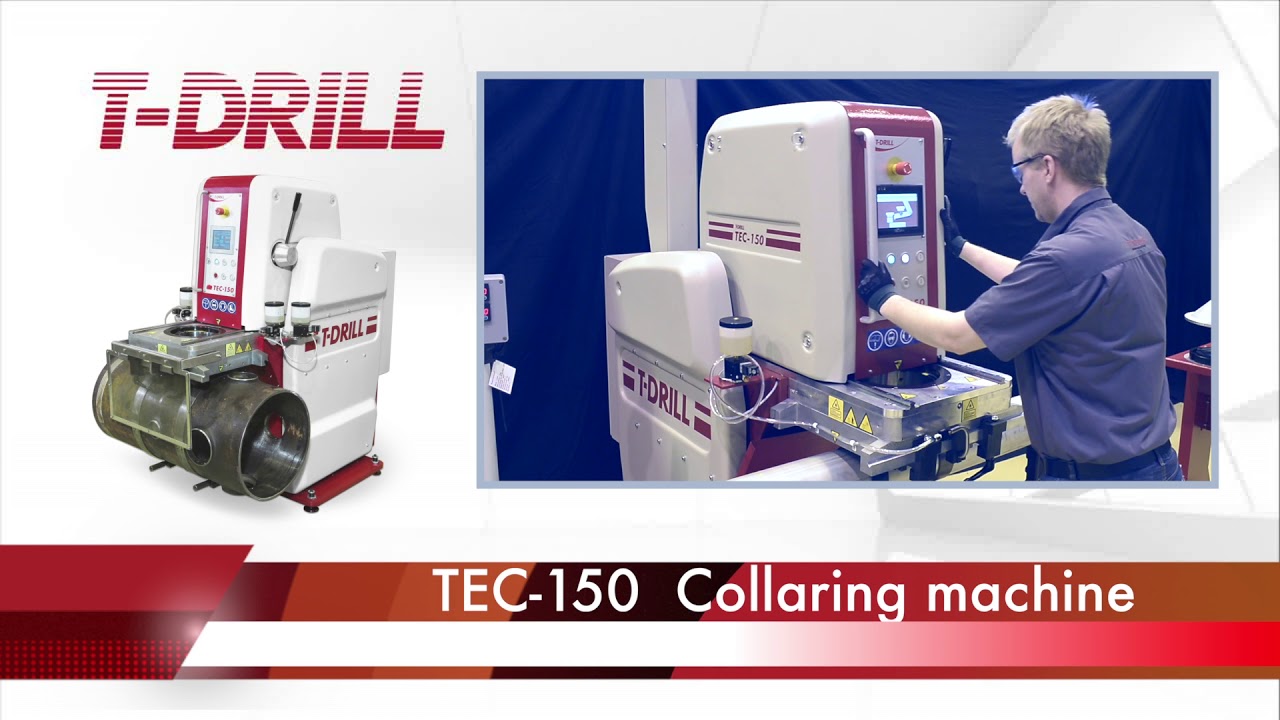 T-DRILL TEC-150 Collaring machine 2017