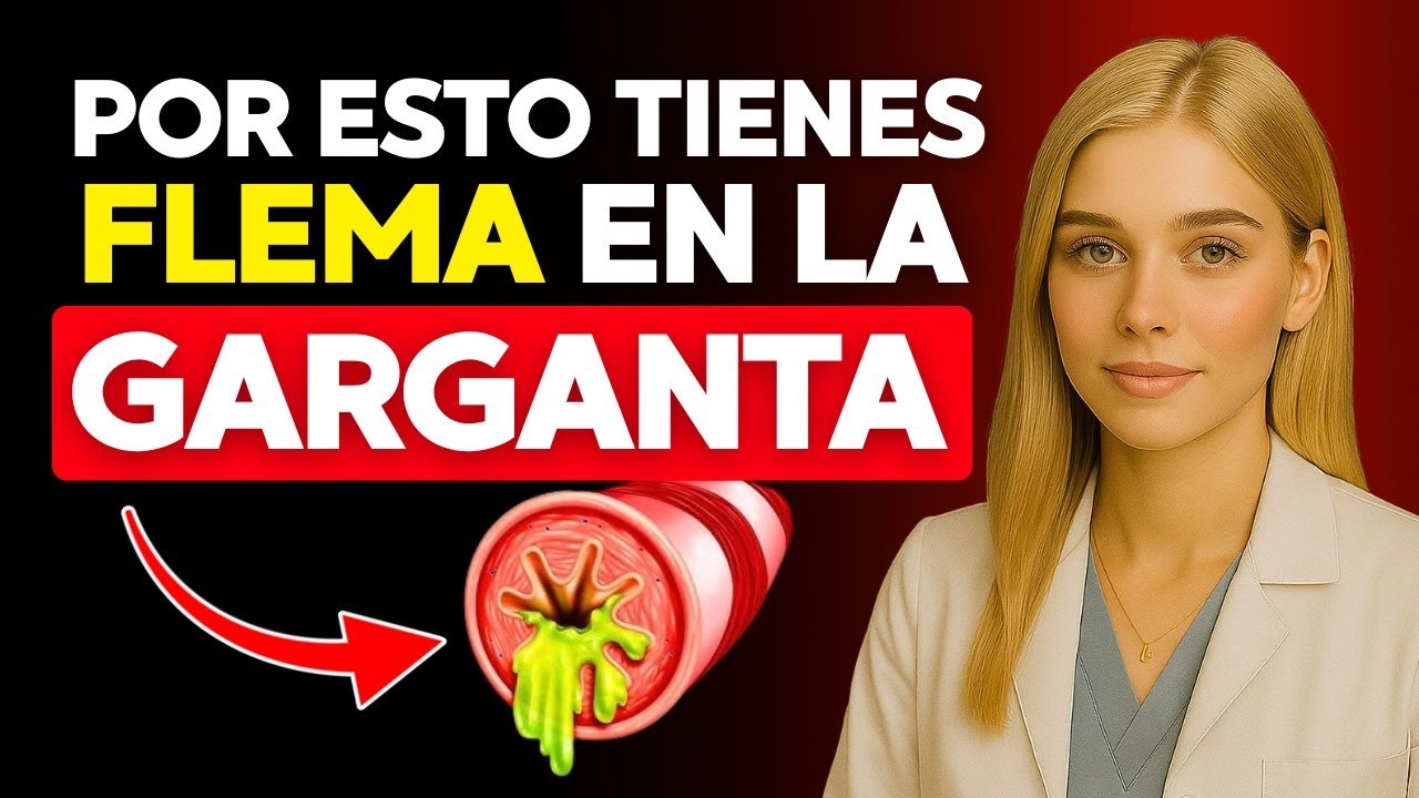 La VERDADERA causa de la FLEMA: Elimina el moco en la Garganta de INMEDIATO