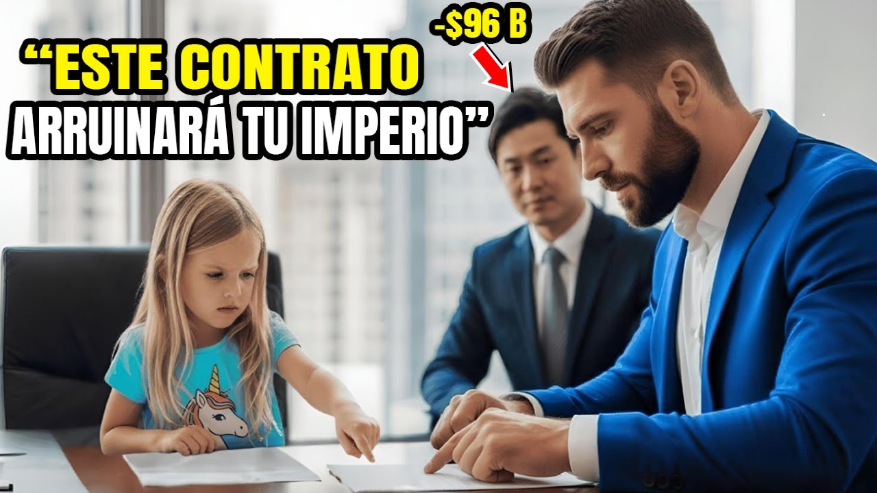 La hija de la empleada vio lo que nadie notó… y salvó al CEO de perder miles de millones.