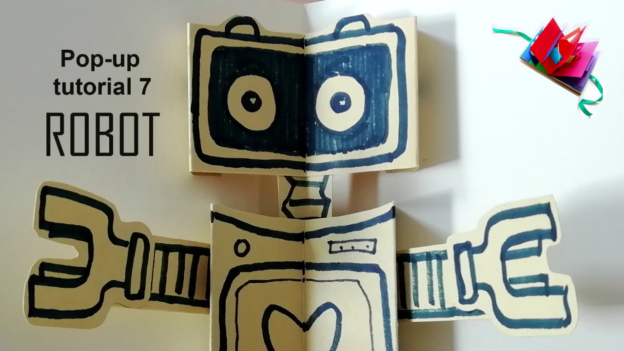 Pop up tutorial 7 - Robot Hug