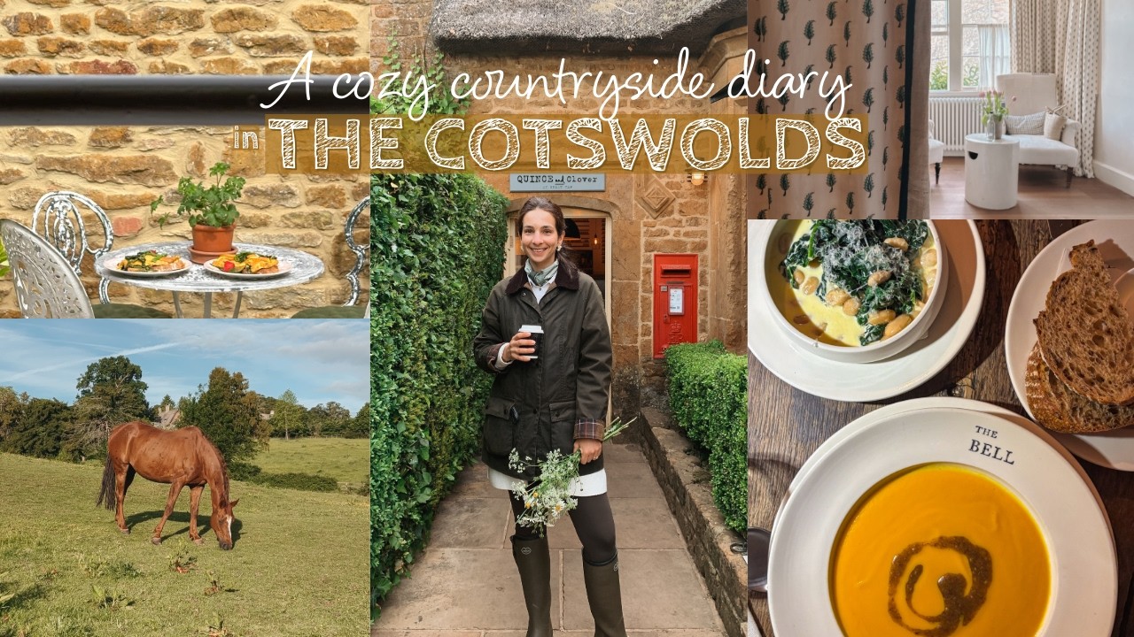 SLOW LIVING in THE COTSWOLDS 🍂 Cozy Cottage Days & A Stay at The Bell, Charlbury