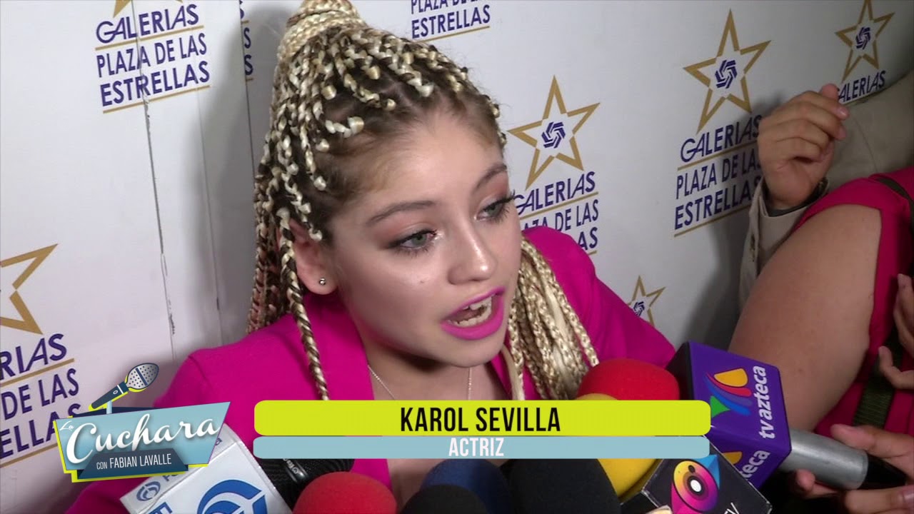 Karol Sevilla abarrota plaza de las estrellas plasmando sus huellas I LA CUCHARA